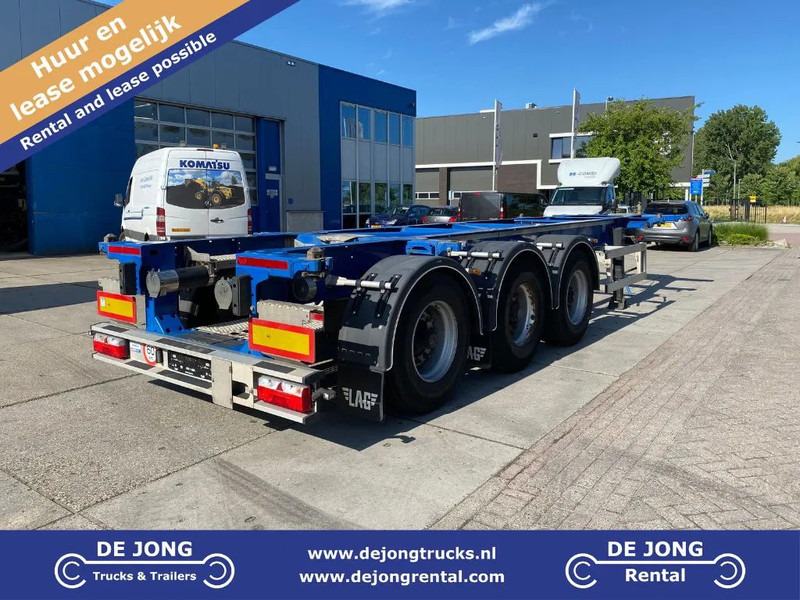 LAG 20-30 FT Tank Chassis / BPW + Disc - Semirremolque portacontenedore/ Intercambiable: foto 1 LAG 20-30 FT Tank Chassis / BPW + Disc - Semirremolque portacontenedore/ Intercambiable: foto 1