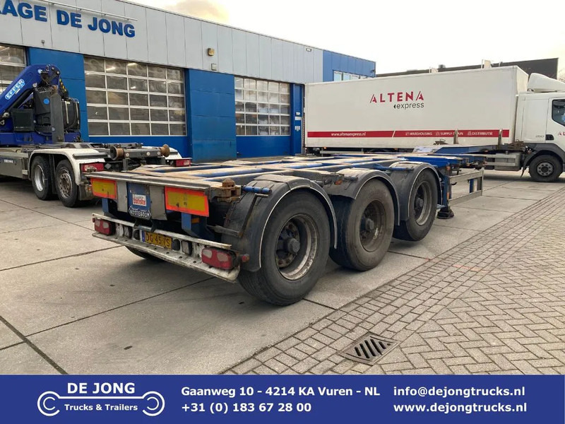 Nooteboom FT-43-03V / 2x Extendable / 1x Lift Axle / BPW + Disc - Semirremolque portacontenedore/ Intercambiable: foto 1 Nooteboom FT-43-03V / 2x Extendable / 1x Lift Axle / BPW + Disc - Semirremolque portacontenedore/ Intercambiable: foto 1
