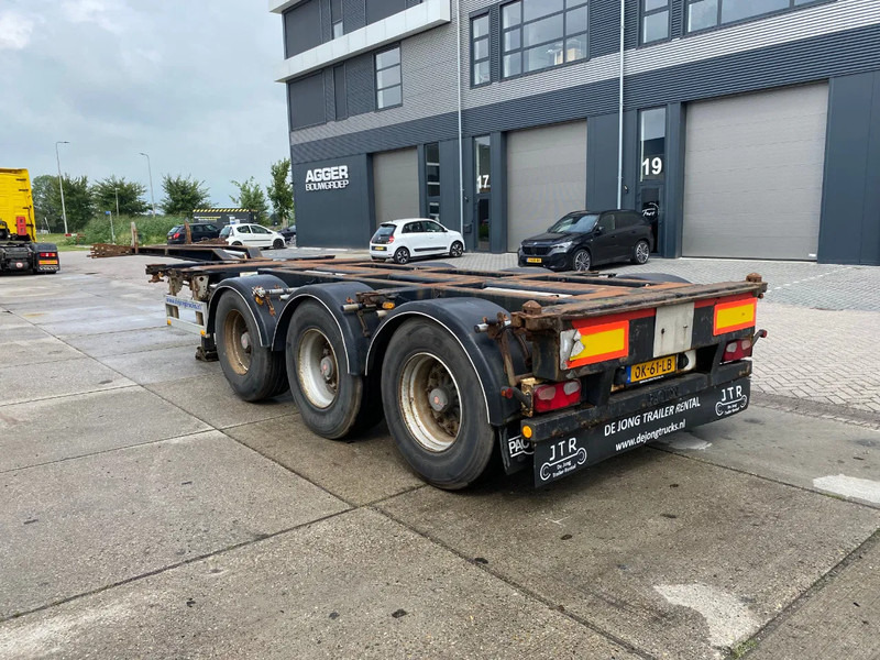 Pacton T3-010 / 3x Extendable / SAF + Drum / 1x lift - Semirremolque portacontenedore/ Intercambiable: foto 3 Pacton T3-010 / 3x Extendable / SAF + Drum / 1x lift - Semirremolque portacontenedore/ Intercambiable: foto 3
