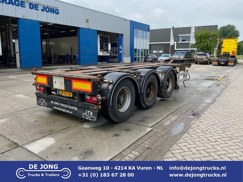 Pacton T3-010 / 3x Extendable / SAF + Drum / 1x lift - Semirremolque portacontenedore/ Intercambiable: foto 1 Pacton T3-010 / 3x Extendable / SAF + Drum / 1x lift - Semirremolque portacontenedore/ Intercambiable: foto 1