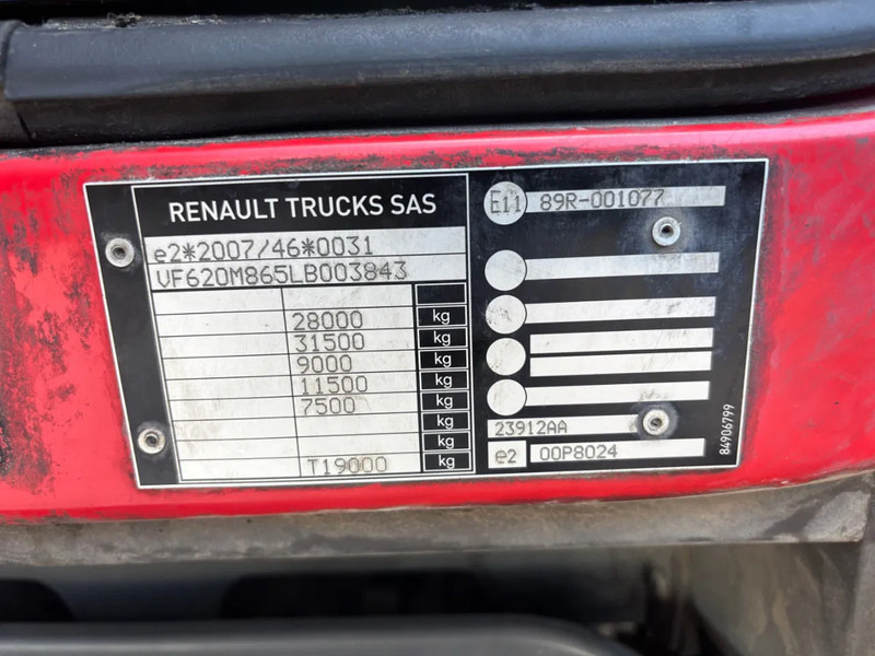 Camión caja cerrada Renault D WIDE 320 6x2 / Closed box / Dhollandia: foto 16