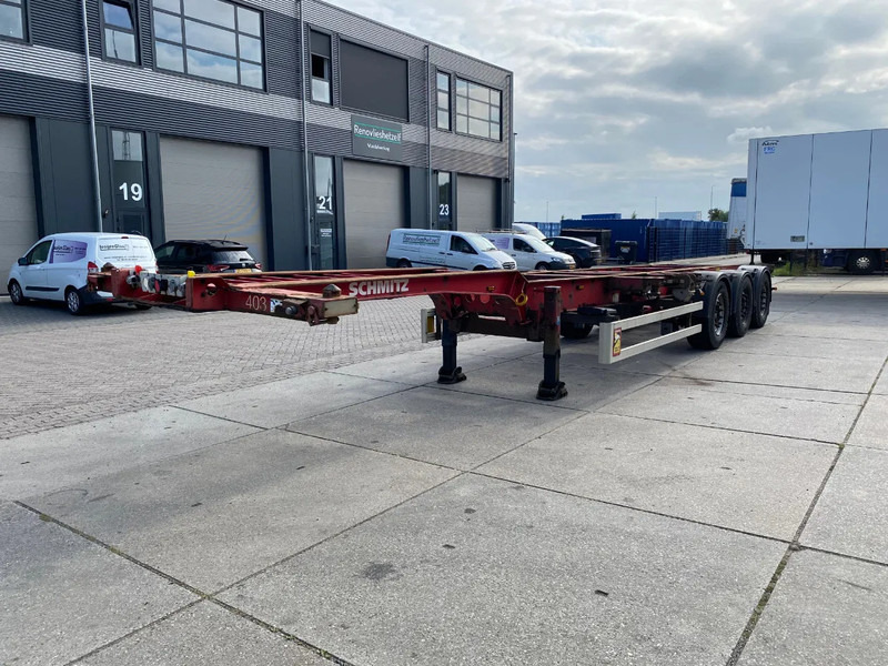 Schmitz Cargobull SCF 24 G Chassis / SAF + Disc / 1x Extendable / Lift axle - Semirremolque portacontenedore/ Intercambiable: foto 4 Schmitz Cargobull SCF 24 G Chassis / SAF + Disc / 1x Extendable / Lift axle - Semirremolque portacontenedore/ Intercambiable: foto 4