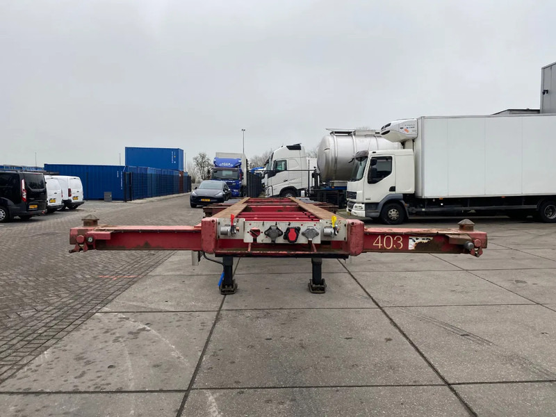 Schmitz Cargobull SCF 24 G Chassis / SAF + Disc / 1x Extendable / Lift axle - Semirremolque portacontenedore/ Intercambiable: foto 4 Schmitz Cargobull SCF 24 G Chassis / SAF + Disc / 1x Extendable / Lift axle - Semirremolque portacontenedore/ Intercambiable: foto 4