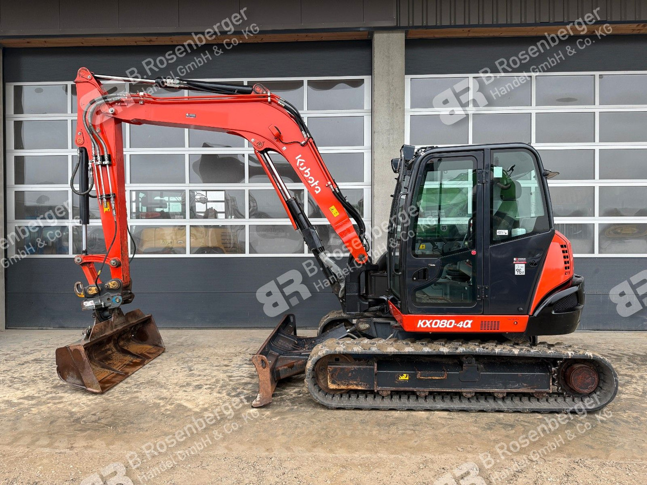 Kubota KX080-4 Minibagger / BJ2019 / nur 2545h /Klima - Miniexcavadora: foto 2 Kubota KX080-4 Minibagger / BJ2019 / nur 2545h /Klima - Miniexcavadora: foto 2