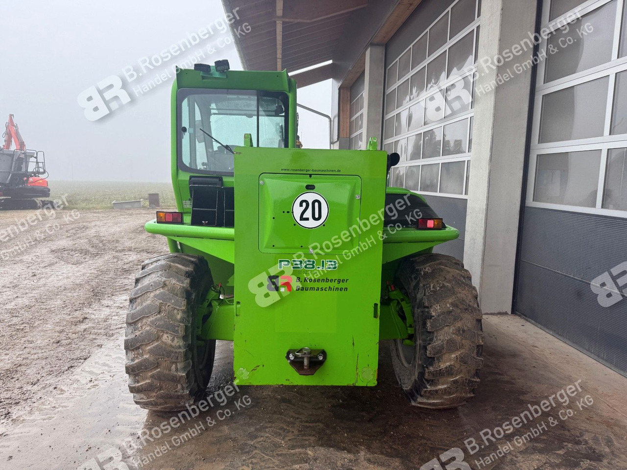 Merlo P38.13 Teleskoplader /inkl. Gabel+Schaufel /BüVo - Manipulador telescópico: foto 4 Merlo P38.13 Teleskoplader /inkl. Gabel+Schaufel /BüVo - Manipulador telescópico: foto 4