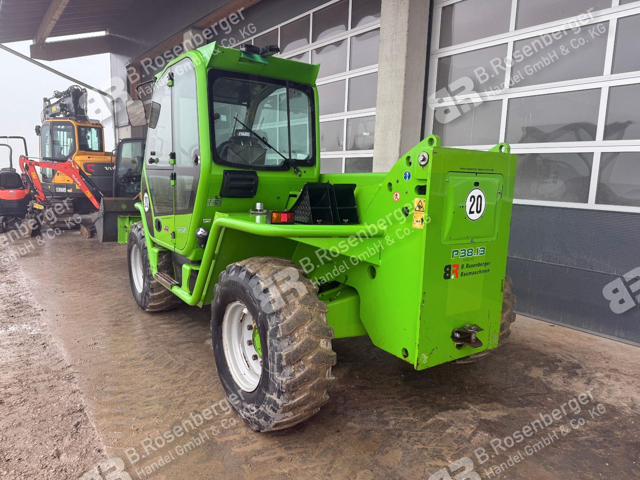 Merlo P38.13 Teleskoplader /inkl. Gabel+Schaufel /BüVo - Manipulador telescópico: foto 3 Merlo P38.13 Teleskoplader /inkl. Gabel+Schaufel /BüVo - Manipulador telescópico: foto 3