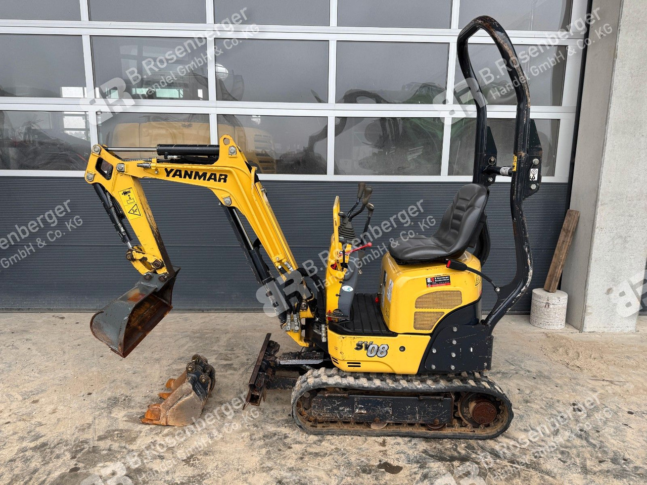 Yanmar SV08 Minibagger /BJ2021 / nur 1013h / TOP - Miniexcavadora: foto 2 Yanmar SV08 Minibagger /BJ2021 / nur 1013h / TOP - Miniexcavadora: foto 2