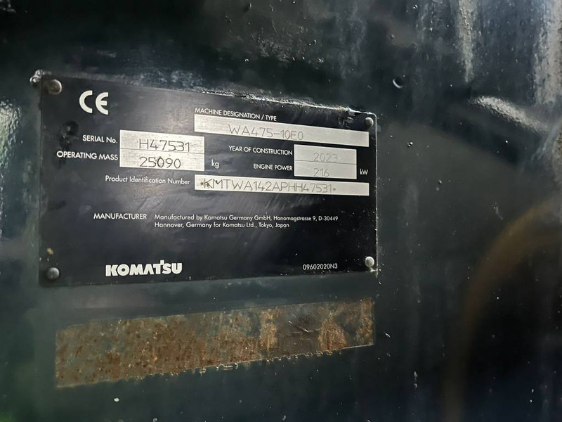 Komatsu WA 475-10E0 - Cargadora de ruedas: foto 5 Komatsu WA 475-10E0 - Cargadora de ruedas: foto 5