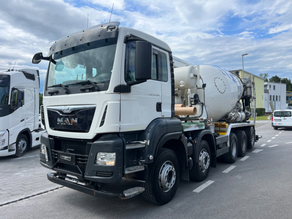 MAN TGS 35.480 10x4 10m3 Förderband 17M Liebherr - Camión hormigonera: foto 1 MAN TGS 35.480 10x4 10m3 Förderband 17M Liebherr - Camión hormigonera: foto 1