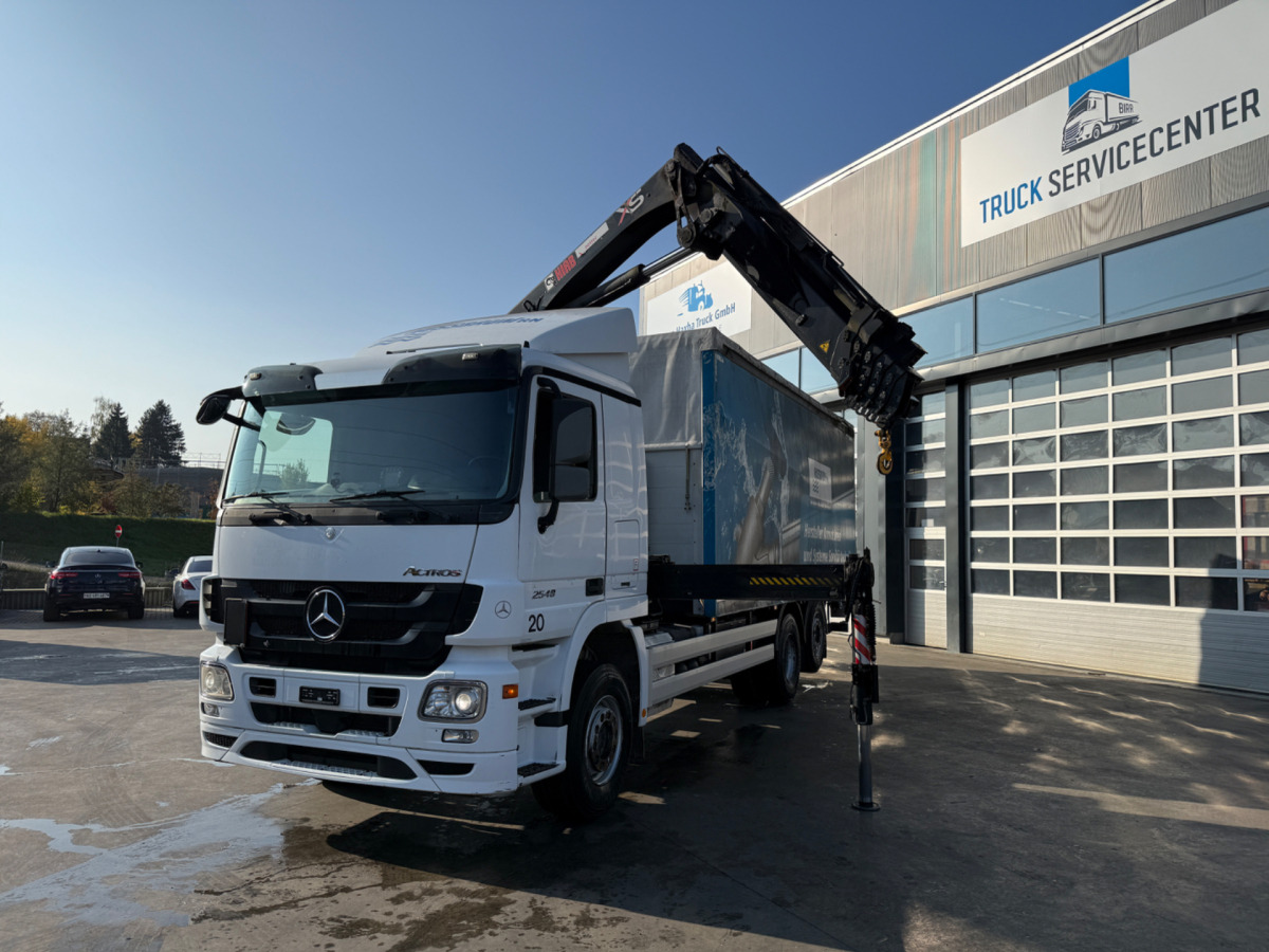 Camión grúa MERCEDES Actros 2548 6x2 Hiab 244-5: foto 19