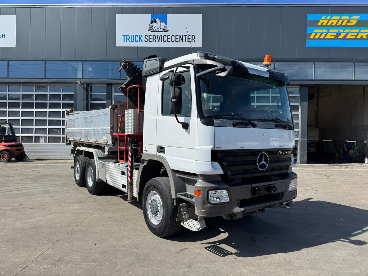 MERCEDES Actros 2641 6x4-4 PK29000-7 Kipper - Camión grúa: foto 4 MERCEDES Actros 2641 6x4-4 PK29000-7 Kipper - Camión grúa: foto 4