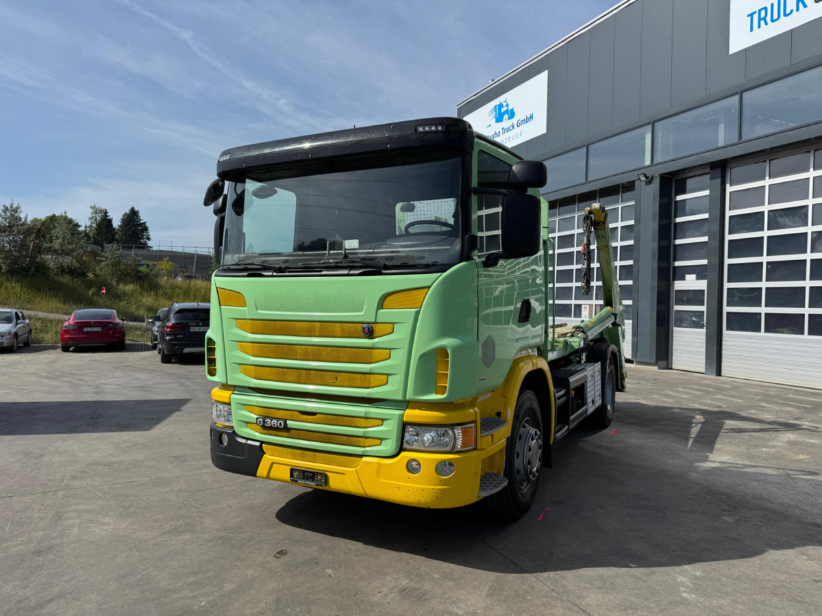 SCANIA G360 4x2 Gergen - Camión portacontenedor de cadenas: foto 1 SCANIA G360 4x2 Gergen - Camión portacontenedor de cadenas: foto 1
