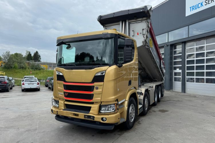 Scania R500 XT 10x4 Meiller - Camión volquete: foto 1 Scania R500 XT 10x4 Meiller - Camión volquete: foto 1