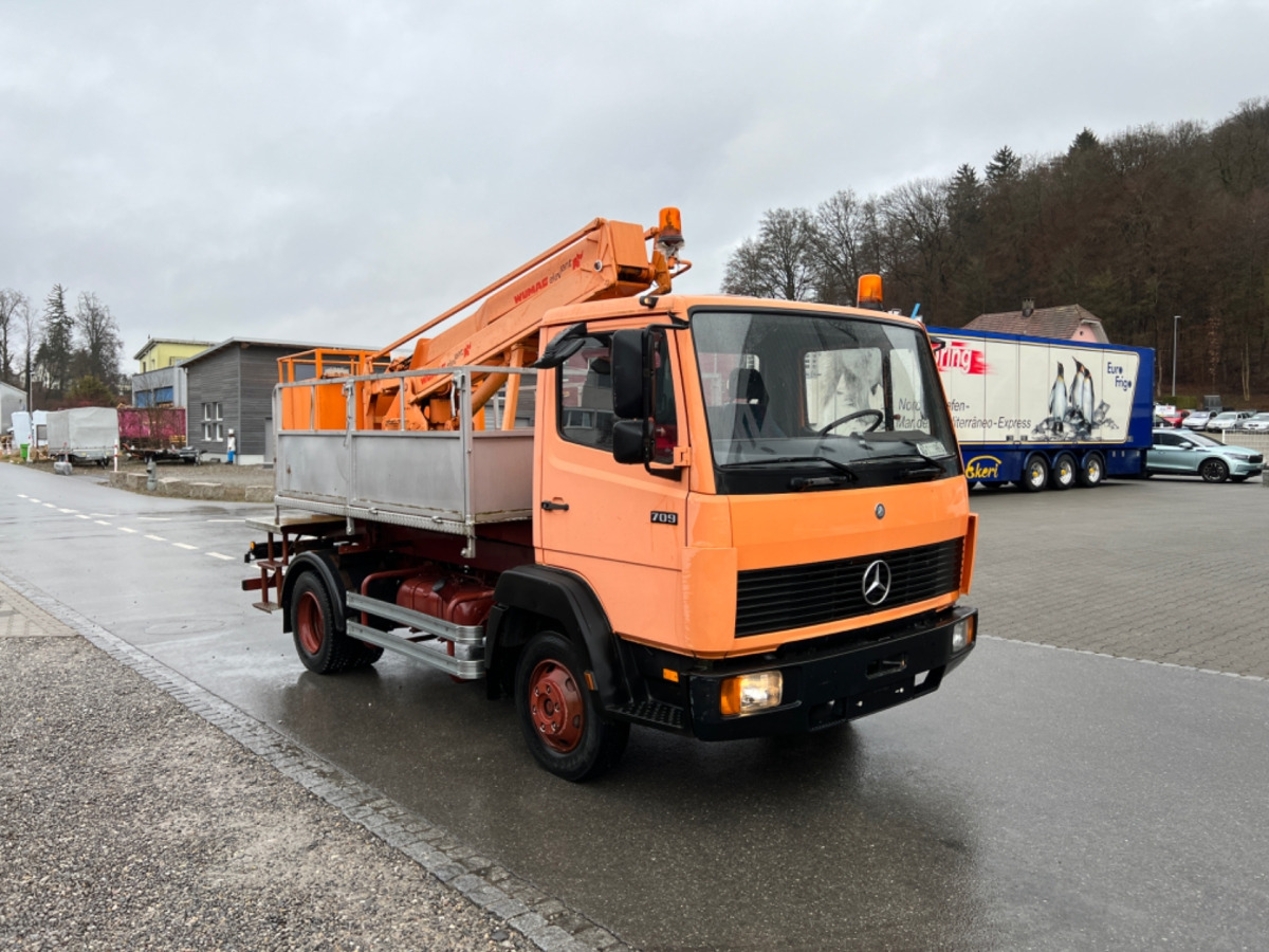 MERCEDES 709 WUMAG GELENKSTEIGER 14M - Vehículo municipal: foto 2 MERCEDES 709 WUMAG GELENKSTEIGER 14M - Vehículo municipal: foto 2