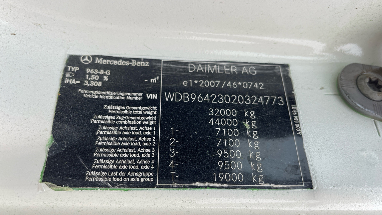 Camión volquete, Camión grúa MERCEDES-BENZ AROCS: foto 12 Camión volquete, Camión grúa MERCEDES-BENZ AROCS: foto 12