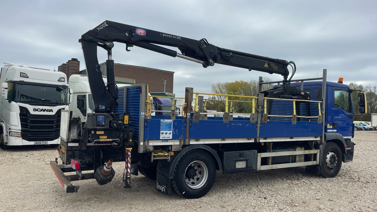 Man TGM 18.250 - Camión caja abierta, Camión grúa: foto 4 Man TGM 18.250 - Camión caja abierta, Camión grúa: foto 4