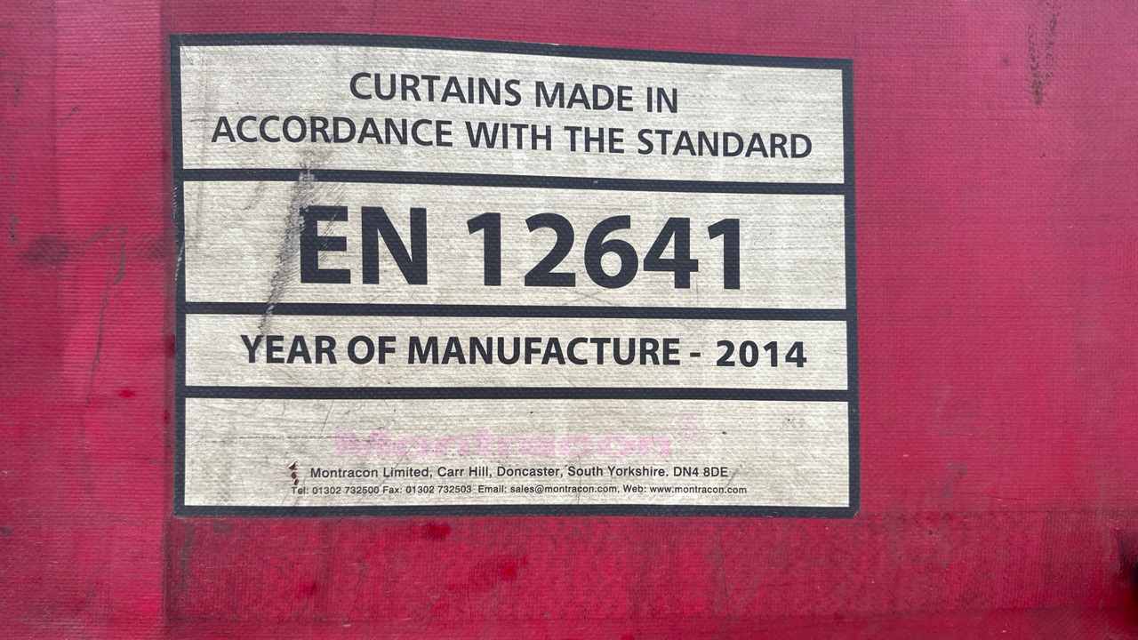 Remolque MONTRACON CURTAINSIDE: foto 18 Remolque MONTRACON CURTAINSIDE: foto 18