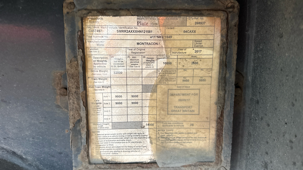 Remolque MONTRACON FRIDGE BOX: foto 11 Remolque MONTRACON FRIDGE BOX: foto 11