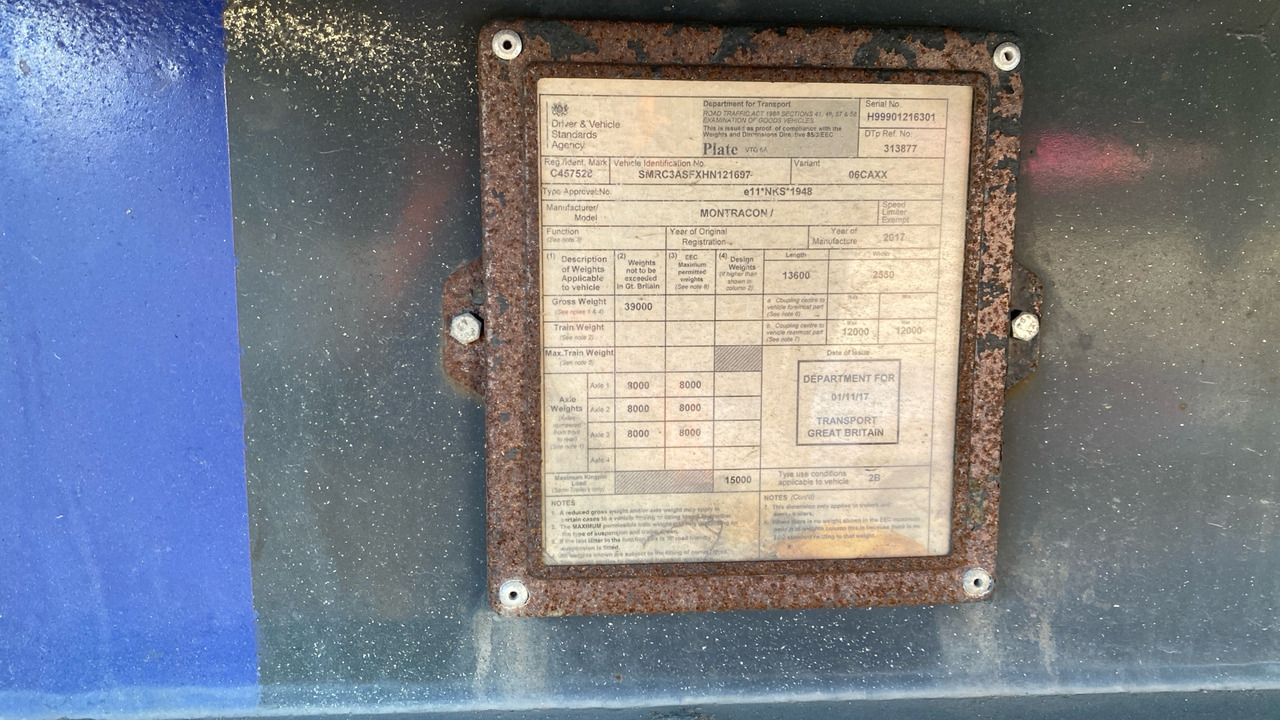 Remolque MONTRACON STEPFRAME  FLAT: foto 11