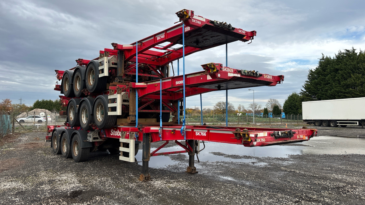 SDC SKELETAL SLIDING - STACK OF 3 - Remolque: foto 2 SDC SKELETAL SLIDING - STACK OF 3 - Remolque: foto 2