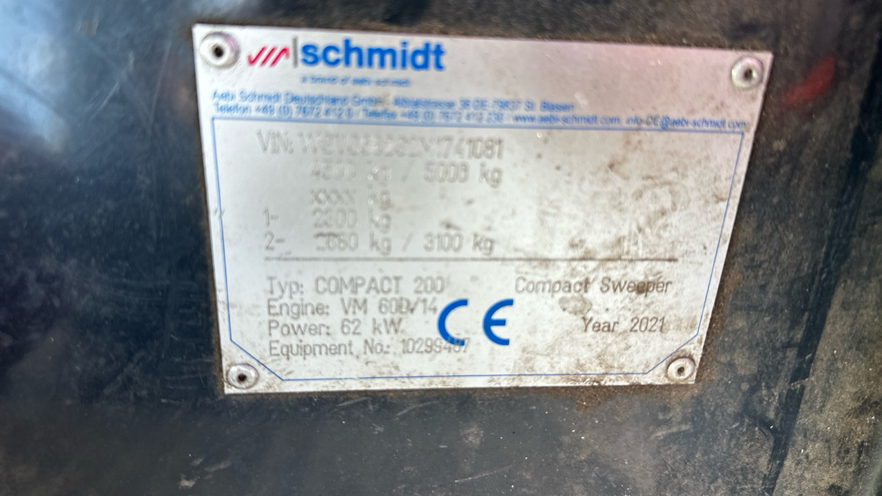 Barredora vial SCHMIDT SWINGO 200: foto 11
