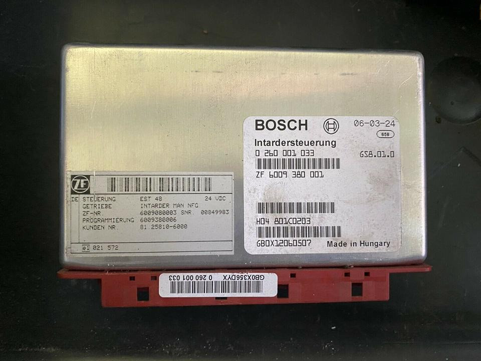 BOSCH Intardersteuerung 0260001033 ZF 6009380001 MAN 81258106000 - Unidad de control para Camión: foto 4 BOSCH Intardersteuerung 0260001033 ZF 6009380001 MAN 81258106000 - Unidad de control para Camión: foto 4