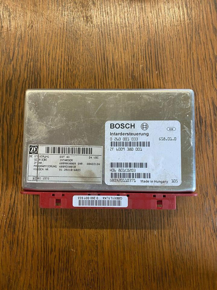 BOSCH Intardersteuerung 0260001033 ZF 6009380001 MAN 81258106023 - Unidad de control para Camión: foto 1 BOSCH Intardersteuerung 0260001033 ZF 6009380001 MAN 81258106023 - Unidad de control para Camión: foto 1