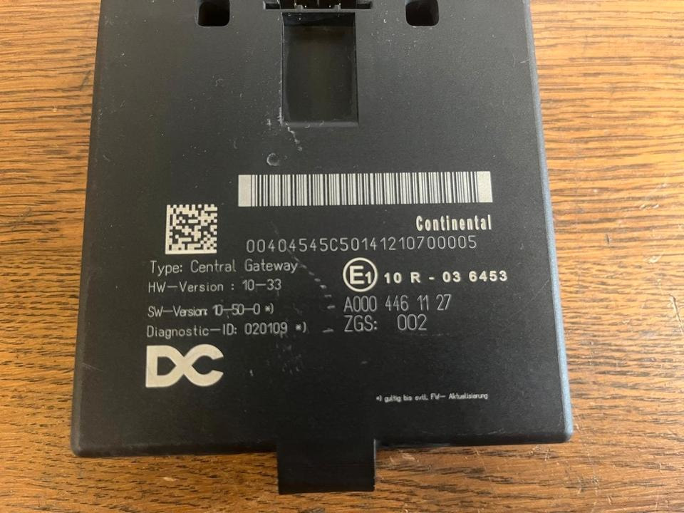 Mercedes Actros MP4 Central Gateway Steuergerät A0004461127 - Unidad de control para Camión: foto 3 Mercedes Actros MP4 Central Gateway Steuergerät A0004461127 - Unidad de control para Camión: foto 3