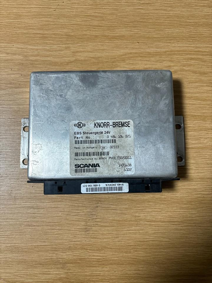 SCANIA KNORR-BREMSE EBS Steuergerät 0486106021 - Unidad de control para Camión: foto 1 SCANIA KNORR-BREMSE EBS Steuergerät 0486106021 - Unidad de control para Camión: foto 1