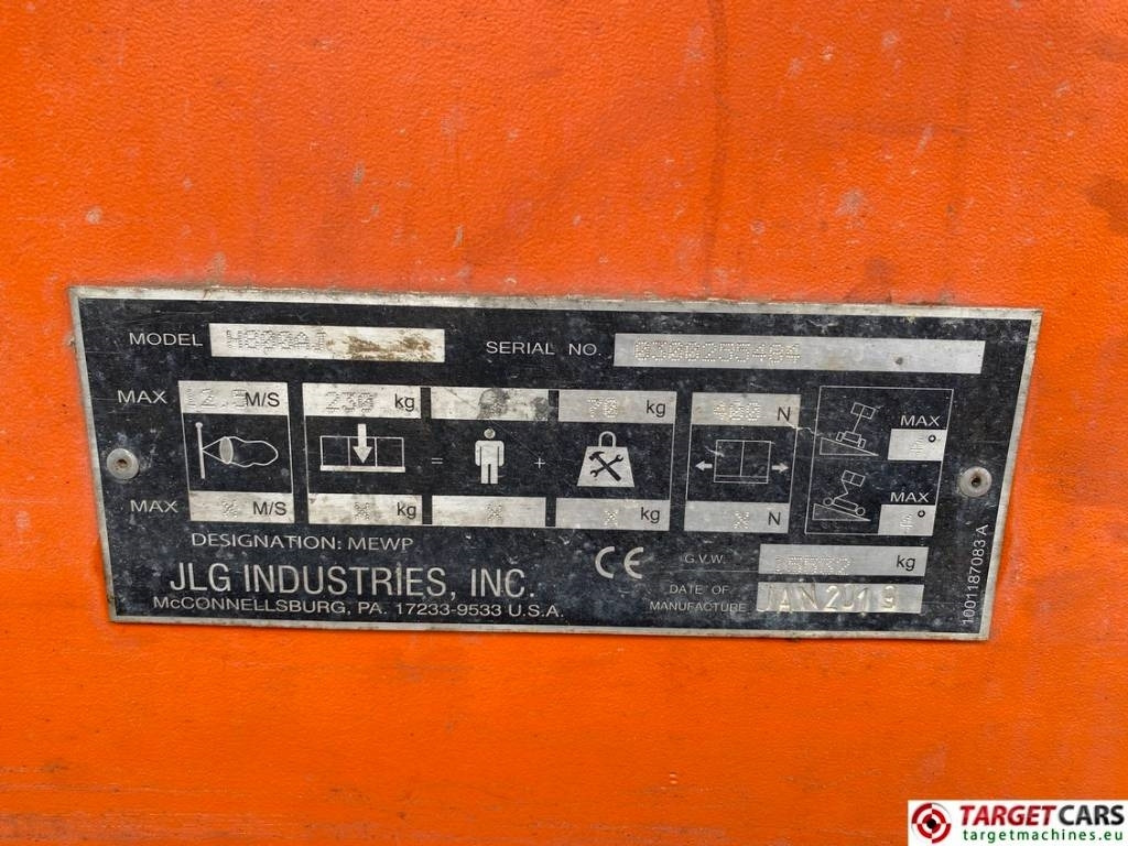 Plataforma articulada JLG H800AJ HyBrid Articulated 4x4 Boom WorkLift 2638cm: foto 10 Plataforma articulada JLG H800AJ HyBrid Articulated 4x4 Boom WorkLift 2638cm: foto 10