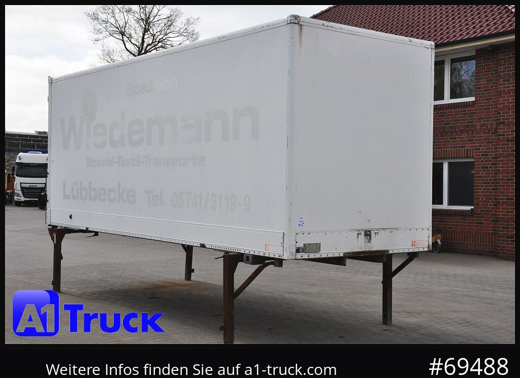 ACKERMANN BDF 7,45 Wechselbrücke, 2710mm Innenhöhe, verzinkt - Caja cerrada: foto 1 ACKERMANN BDF 7,45 Wechselbrücke, 2710mm Innenhöhe, verzinkt - Caja cerrada: foto 1