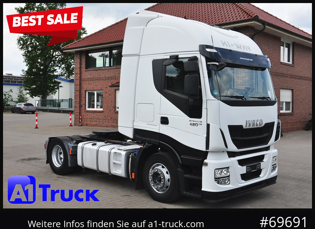 IVECO Stralis 420, ZF-Intarder 2x Tank, - Cabeza tractora: foto 1 IVECO Stralis 420, ZF-Intarder 2x Tank, - Cabeza tractora: foto 1