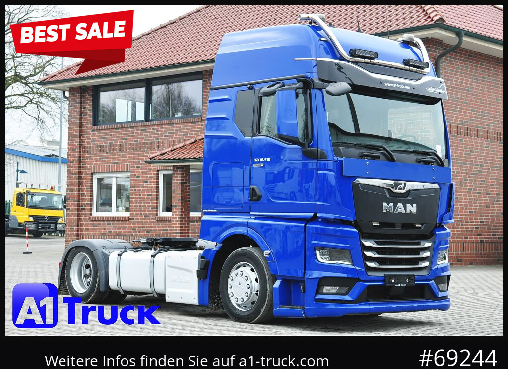 MAN TGX 18.510 GX,  Individual,  Lowliner,  neues Model - Cabeza tractora: foto 1 MAN TGX 18.510 GX,  Individual,  Lowliner,  neues Model - Cabeza tractora: foto 1