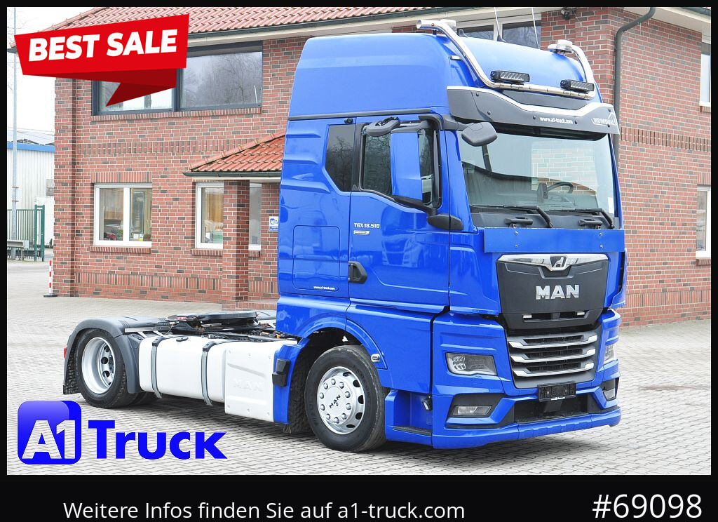 MAN TGX 18.510 GX,  Individual,  Lowliner,  neues Model - Cabeza tractora: foto 1 MAN TGX 18.510 GX,  Individual,  Lowliner,  neues Model - Cabeza tractora: foto 1