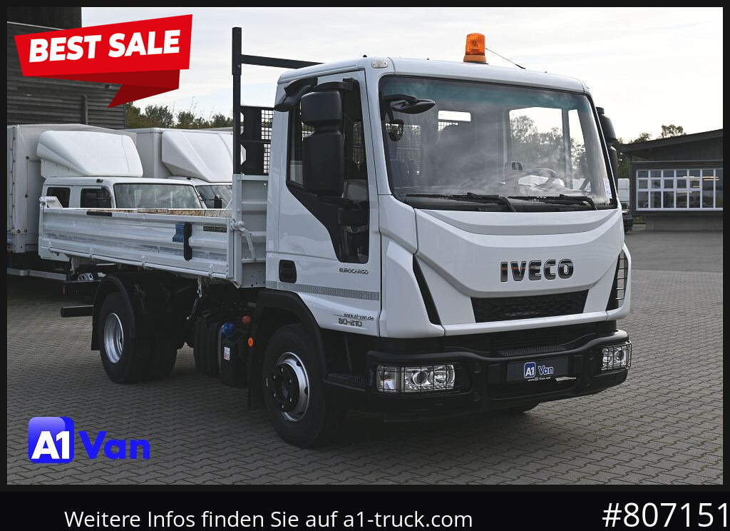 IVECO Eurocargo 80E21 Kipper, Meiller, Klima, 2x AHK - Camión: foto 1 IVECO Eurocargo 80E21 Kipper, Meiller, Klima, 2x AHK - Camión: foto 1
