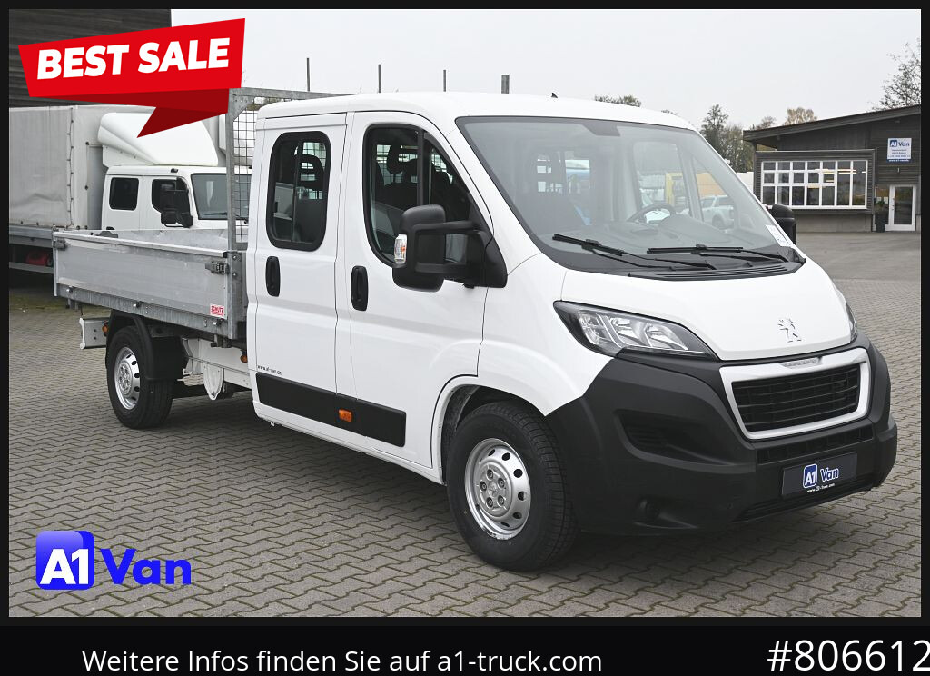 PEUGEOT Boxer Doka Kipper, AHK, Klima, Standheizung - Camión: foto 1 PEUGEOT Boxer Doka Kipper, AHK, Klima, Standheizung - Camión: foto 1