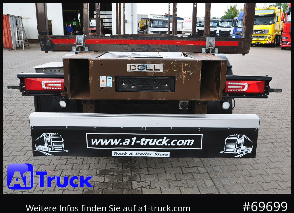 DOLL H3L-14XL Holz Tele, Lenkachse 275 tkm. - Semirremolque forestal: foto 5 DOLL H3L-14XL Holz Tele, Lenkachse 275 tkm. - Semirremolque forestal: foto 5