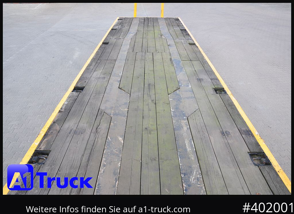GOLDHOFER 6achs Plattform, Ballast, 60to., Schwerlast, - Remolque caja abierta: foto 2 GOLDHOFER 6achs Plattform, Ballast, 60to., Schwerlast, - Remolque caja abierta: foto 2