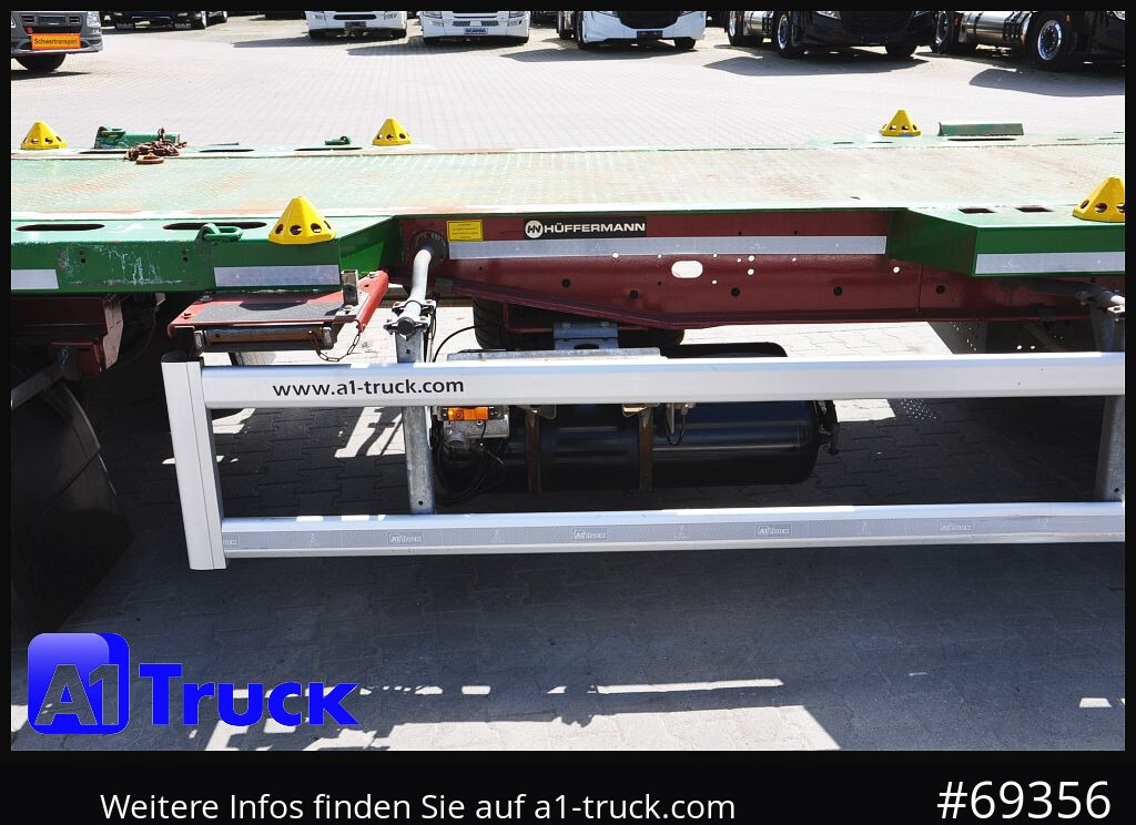 HUEFFERMANN Abstetzanhänger HMA 24. - Remolque multilift/ Portacontenedores de cadenas: foto 4 HUEFFERMANN Abstetzanhänger HMA 24. - Remolque multilift/ Portacontenedores de cadenas: foto 4