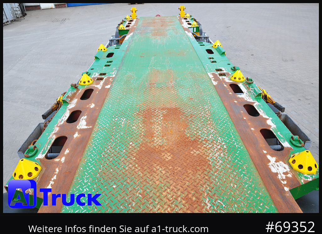HUEFFERMANN Abstetzanhänger HMA 24. Safety-Fix, - Remolque multilift/ Portacontenedores de cadenas: foto 2 HUEFFERMANN Abstetzanhänger HMA 24. Safety-Fix, - Remolque multilift/ Portacontenedores de cadenas: foto 2