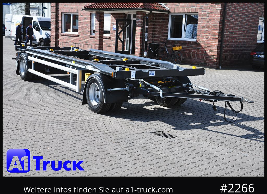 HUEFFERMANN HAR 2070, Frontbeladung verzinkt, - Remolque multilift/ Portacontenedores de cadenas: foto 1 HUEFFERMANN HAR 2070, Frontbeladung verzinkt, - Remolque multilift/ Portacontenedores de cadenas: foto 1