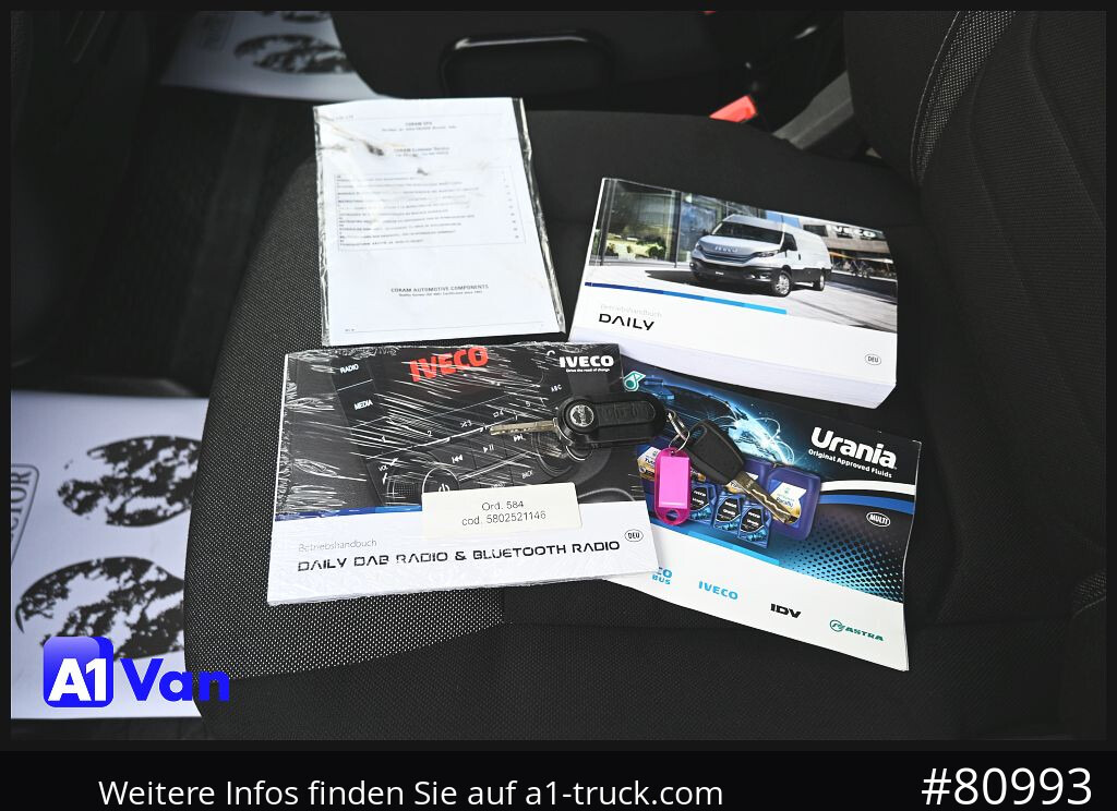 Furgón IVECO Daily 35S16 Maxi Kasten, Klima, Zv: foto 7