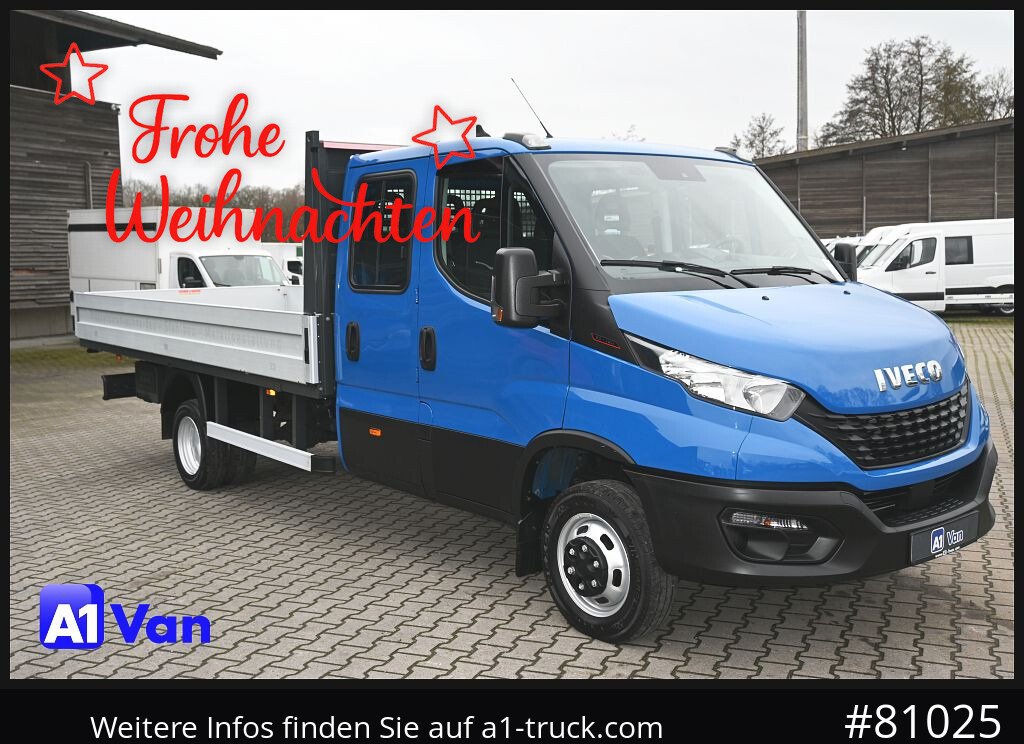 IVECO Daily 50C18 Doka Pritsche, AHK, Klima, 4,5m Ladefläche - Caja abierta furgoneta, Furgoneta combi: foto 1 IVECO Daily 50C18 Doka Pritsche, AHK, Klima, 4,5m Ladefläche - Caja abierta furgoneta, Furgoneta combi: foto 1