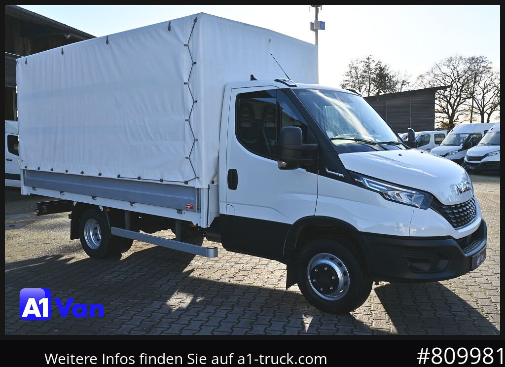 IVECO Daily 72C18 A8V Pritsche/Plane, Tempomat, AHK, Klima - Caja abierta furgoneta: foto 1 IVECO Daily 72C18 A8V Pritsche/Plane, Tempomat, AHK, Klima - Caja abierta furgoneta: foto 1