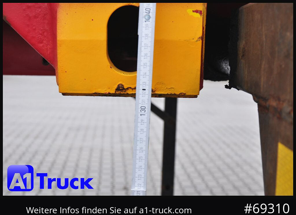 KRONE 7.45 BDF Wechselbrücke Bordwand, Plattform, Pritsche - Carrocería abierta: foto 2 KRONE 7.45 BDF Wechselbrücke Bordwand, Plattform, Pritsche - Carrocería abierta: foto 2
