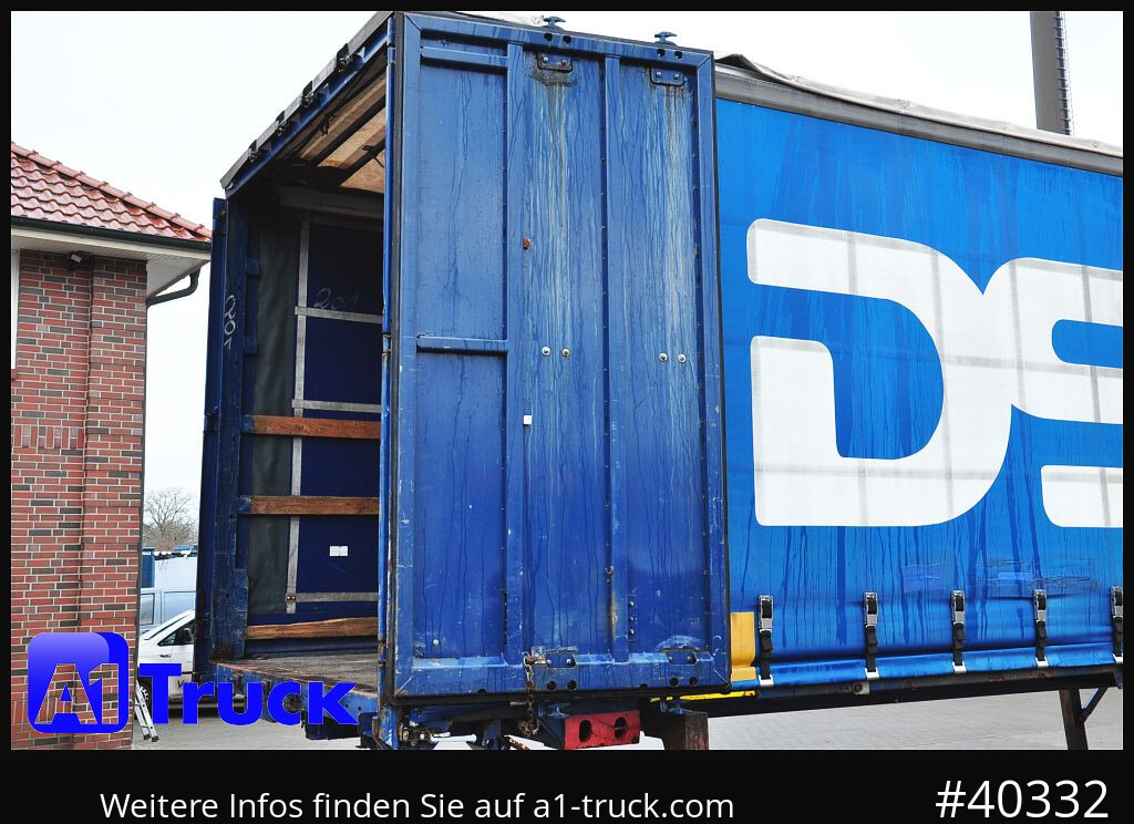 KRONE 7.45 BDF Wechselbrücke, Schiebeplane - Toldo carrocería: foto 3 KRONE 7.45 BDF Wechselbrücke, Schiebeplane - Toldo carrocería: foto 3