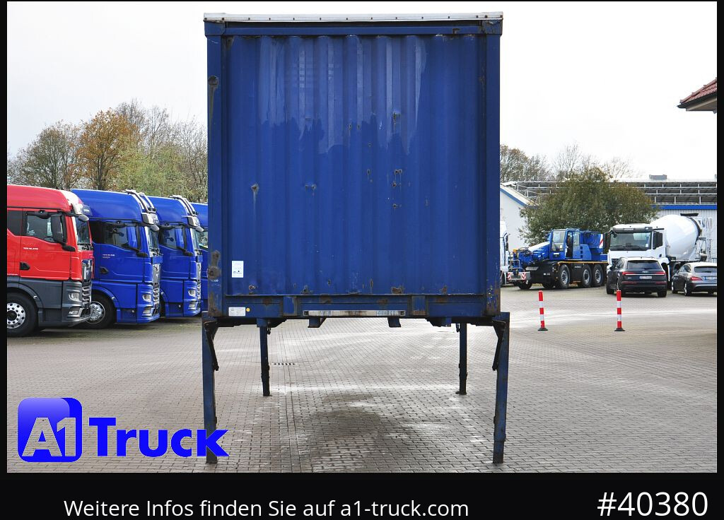 KRONE 7.45 BDF Wechselbrücke, Schiebeplane - Toldo carrocería: foto 2 KRONE 7.45 BDF Wechselbrücke, Schiebeplane - Toldo carrocería: foto 2