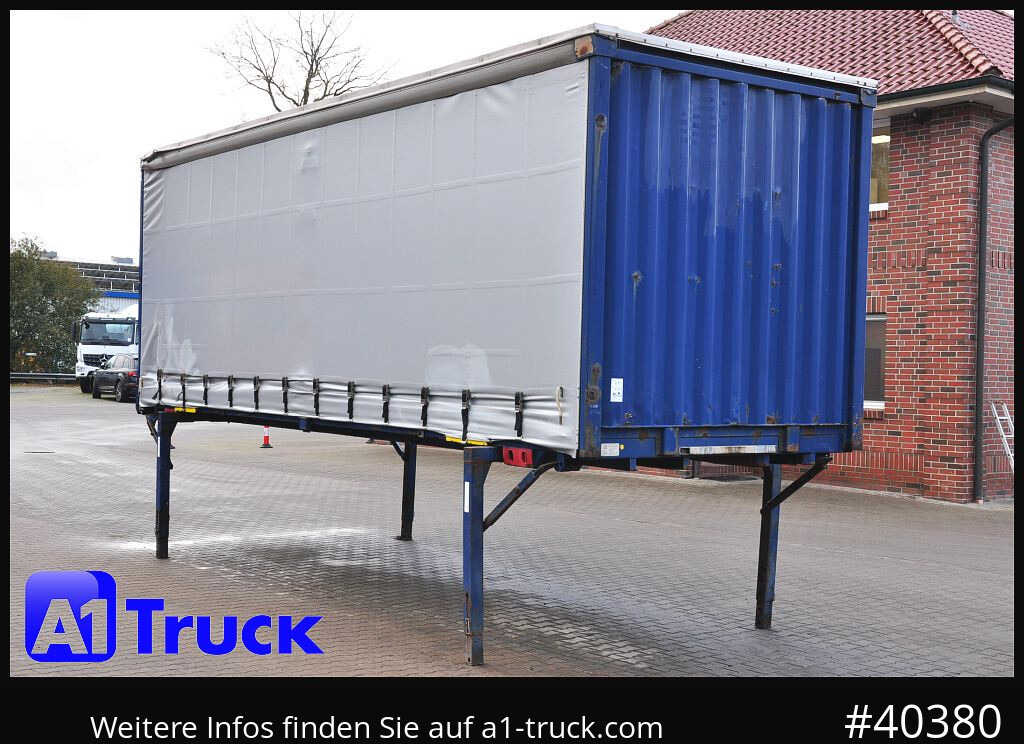 KRONE 7.45 BDF Wechselbrücke, Schiebeplane - Toldo carrocería: foto 1 KRONE 7.45 BDF Wechselbrücke, Schiebeplane - Toldo carrocería: foto 1