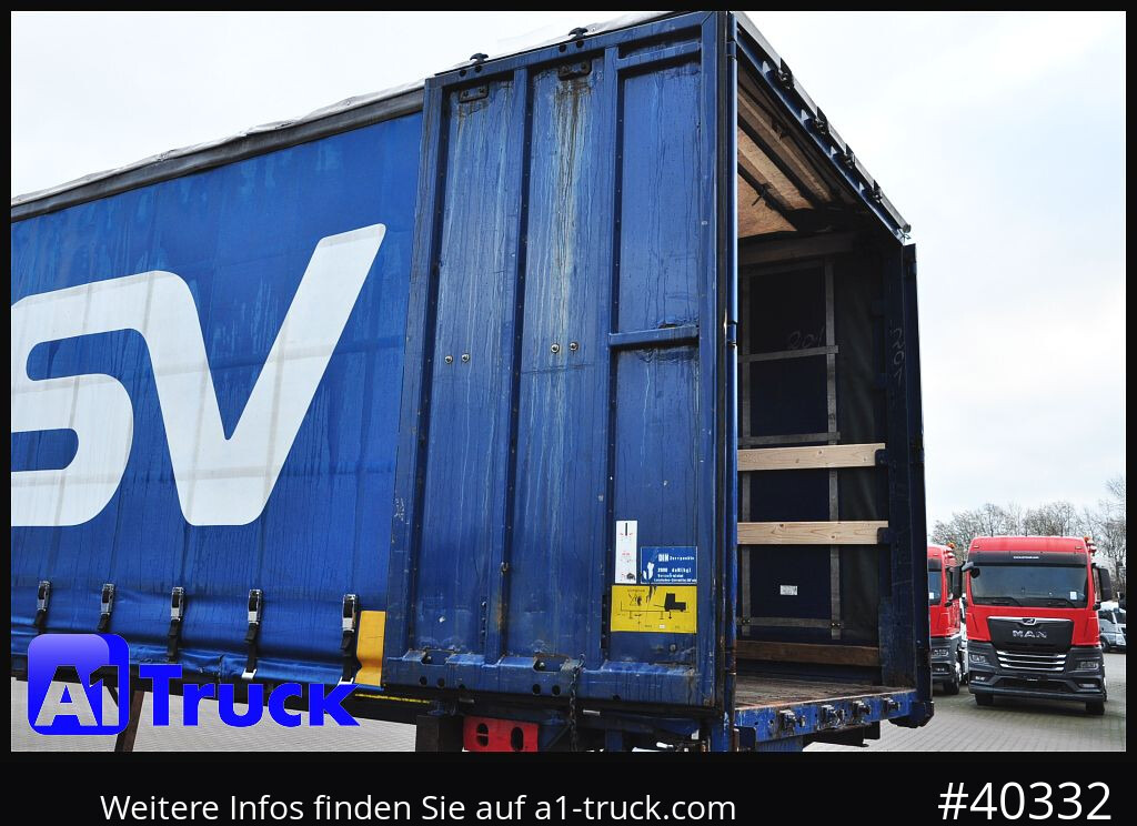 KRONE 7.45 BDF Wechselbrücke, Schiebeplane - Toldo carrocería: foto 2 KRONE 7.45 BDF Wechselbrücke, Schiebeplane - Toldo carrocería: foto 2