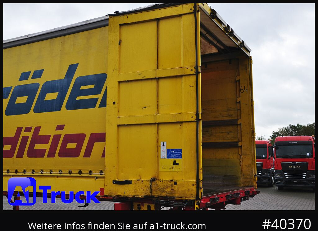 KRONE 7.45, Bordwand + Schiebeplane, - Toldo carrocería: foto 4 KRONE 7.45, Bordwand + Schiebeplane, - Toldo carrocería: foto 4
